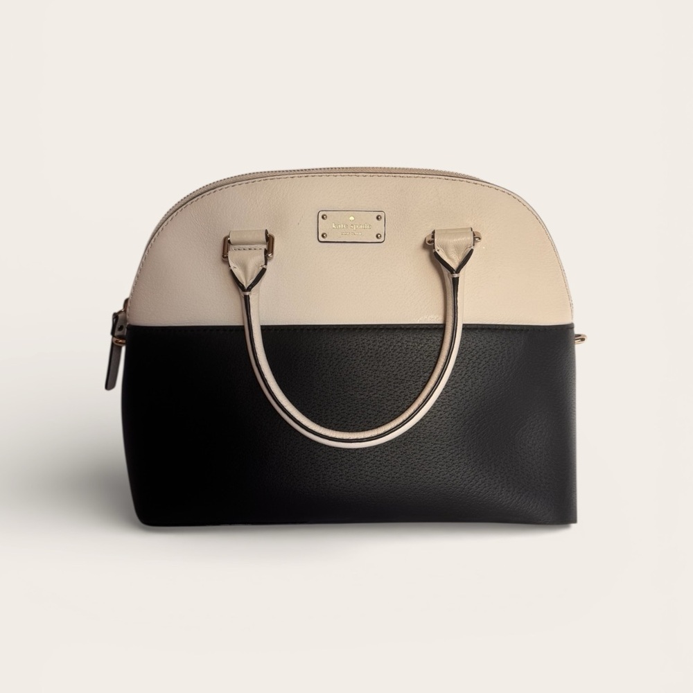 Kate Spade Black and Cream Bag